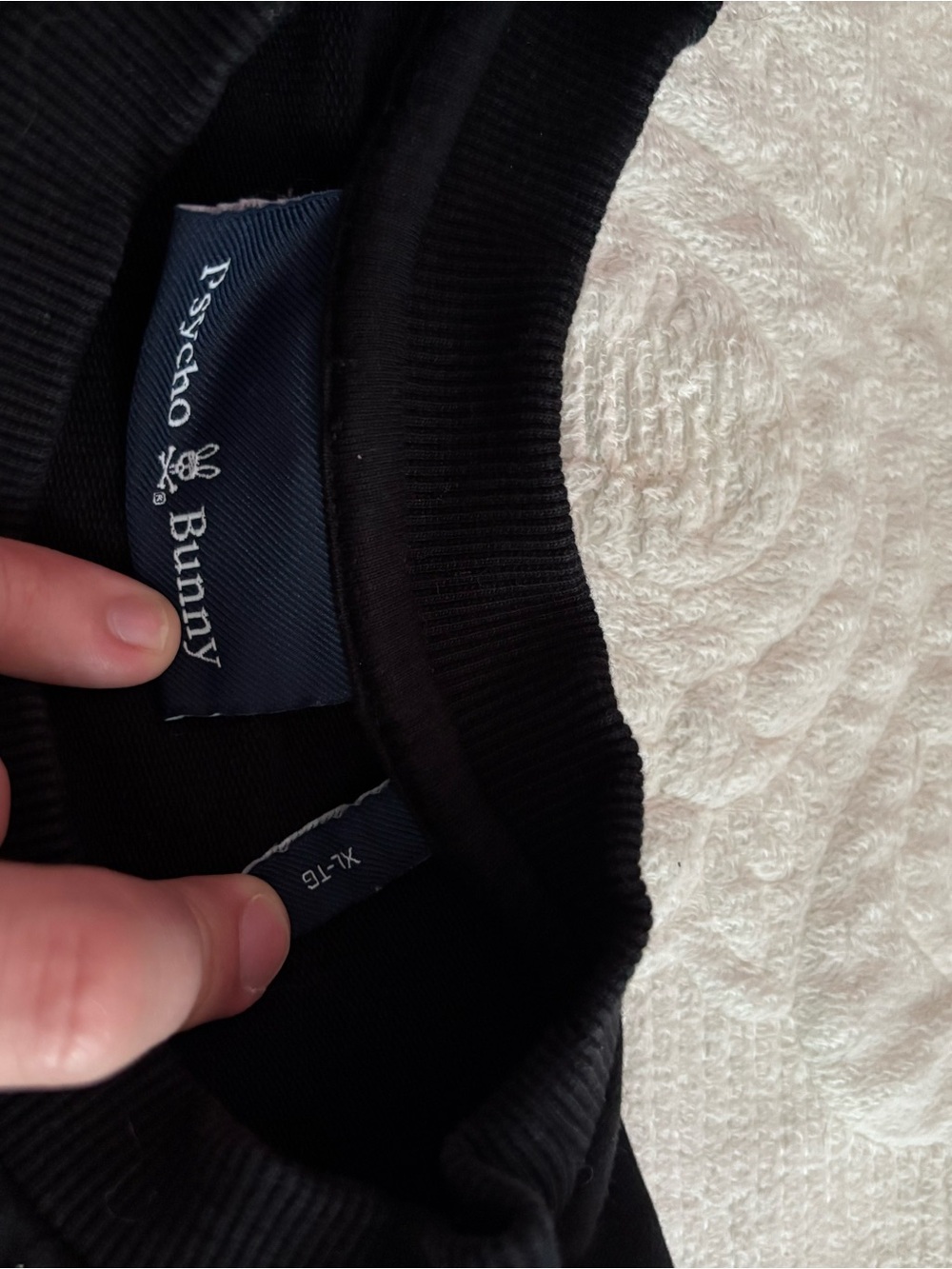 Psycho bunny black crewneck - Picture 2 of 6